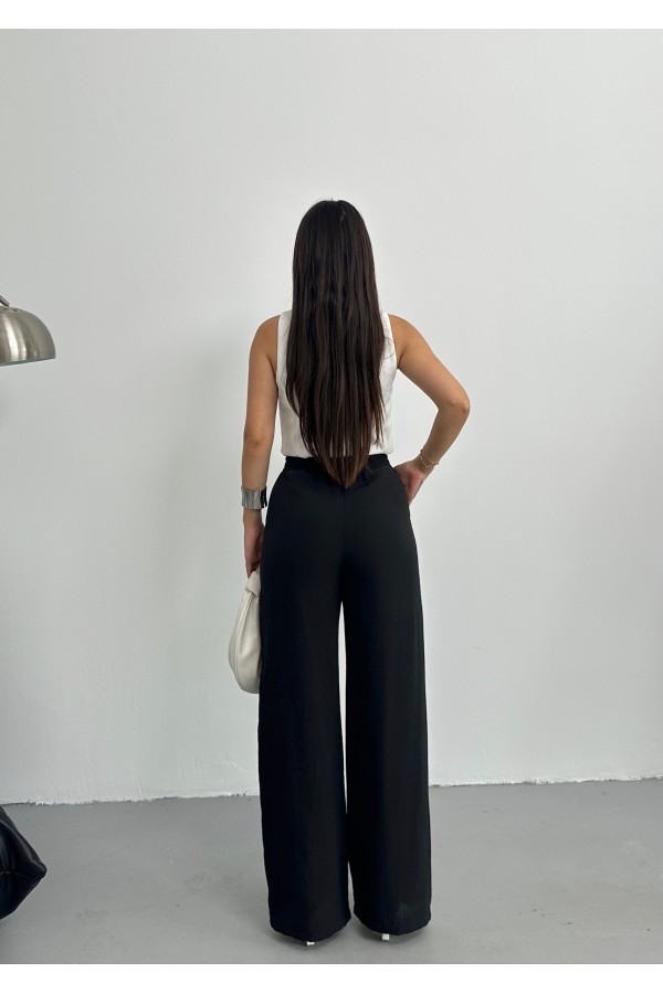 Viskon Keten Pantolon