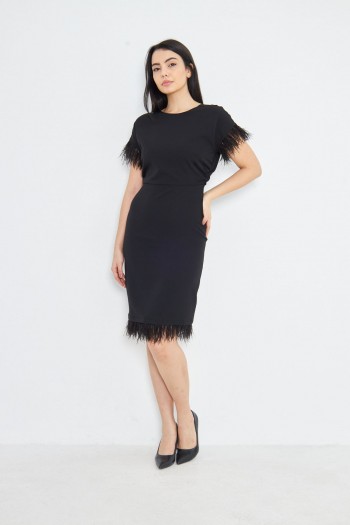 Püsküllü Abiye Elbise